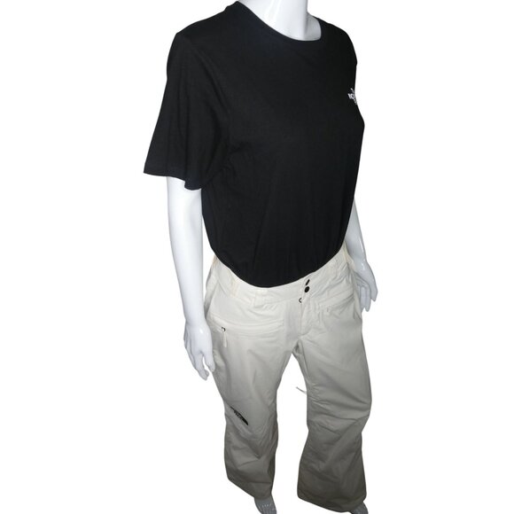 The North‎ Face Large T-Shirt/Large Pants 2PC Set Black & Cream